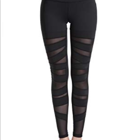 lululemon athletica Pants - LULULEMON RARE MESH LEGGINGS